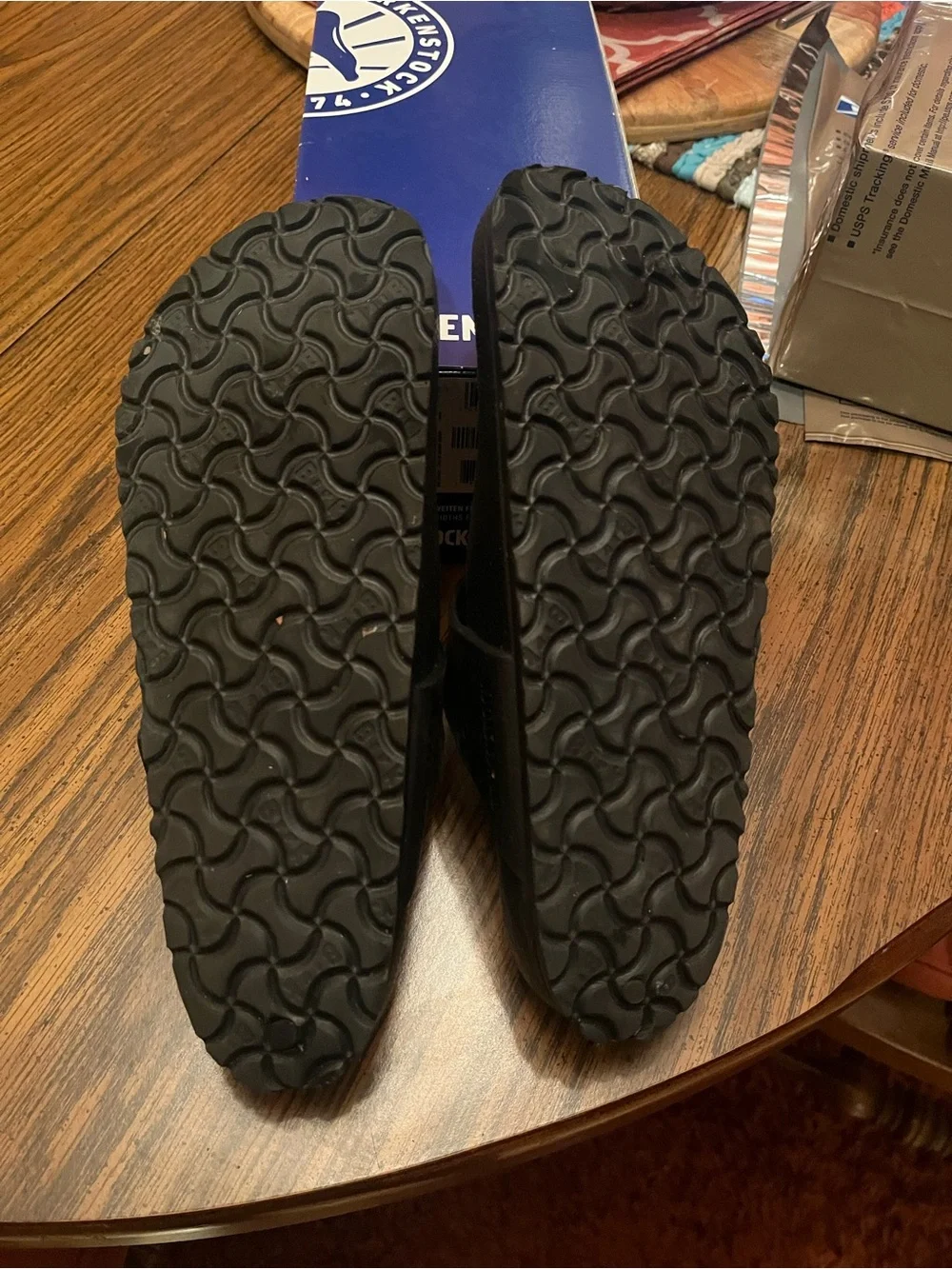 Birkenstock Black EVA Thong Sandals -  Gizeh Style
